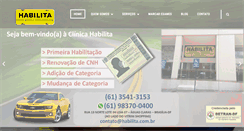 Desktop Screenshot of habilita.com.br