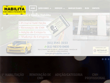 Tablet Screenshot of habilita.com.br